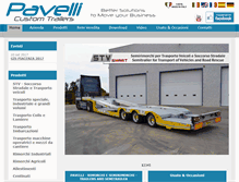 Tablet Screenshot of pavelli.com
